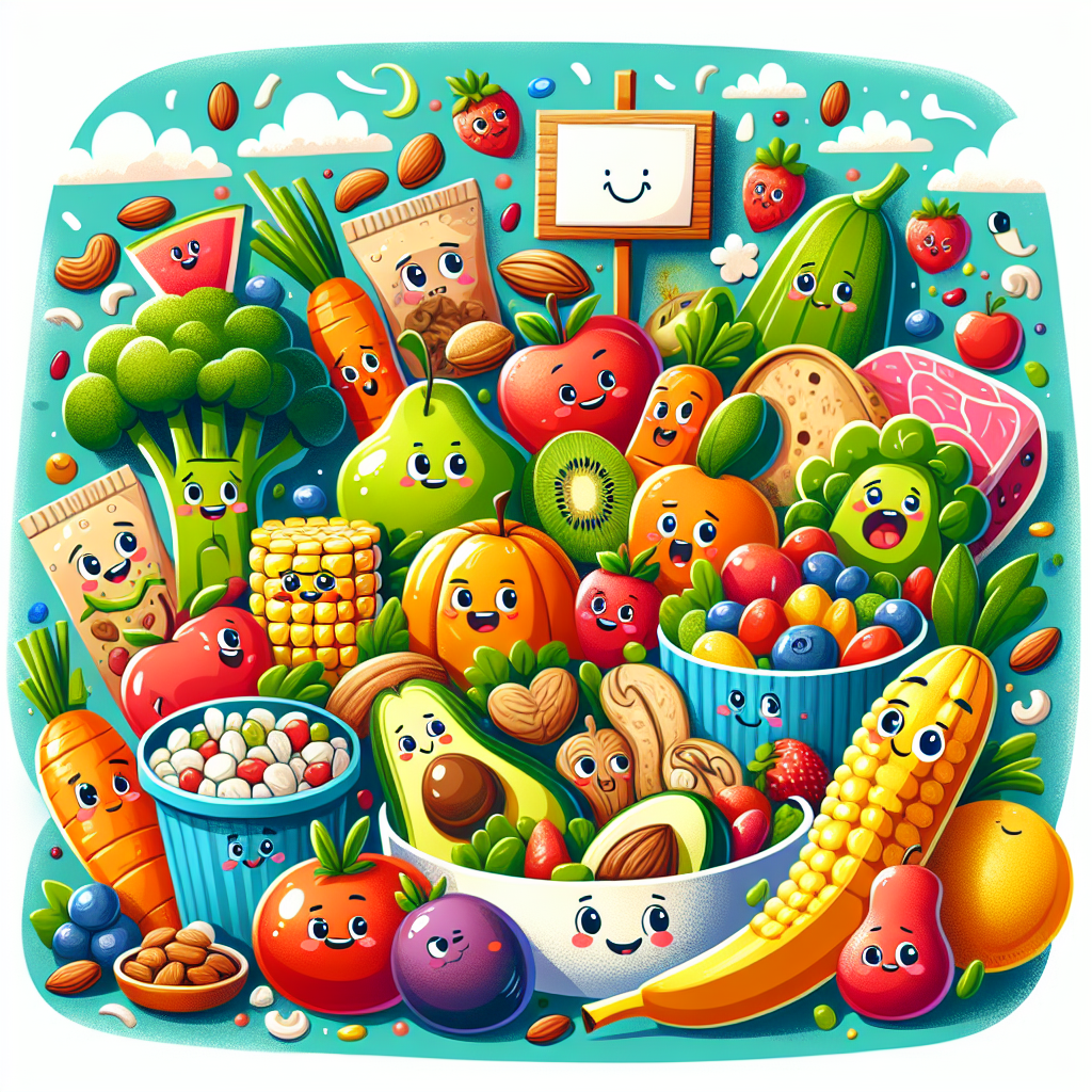 Inspirasi Kreatif: Poster Makanan Sehat Kartun untuk Anak-Anak