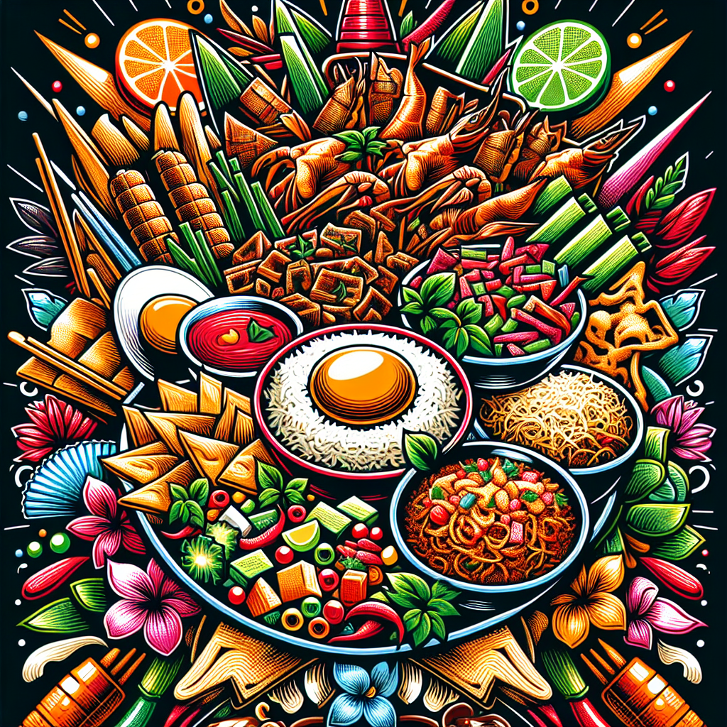 Keunikan Poster Makanan Tradisional Indonesia: Menggugah Selera dan