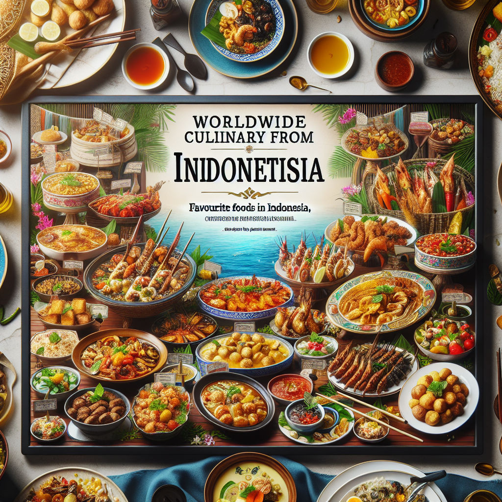Kuliner Nusantara yang Mendunia:Makanan Favorit Indonesia yang Tak Boleh